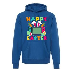 Happy Easter Video Game Bunny Gaming Premium Hoodie