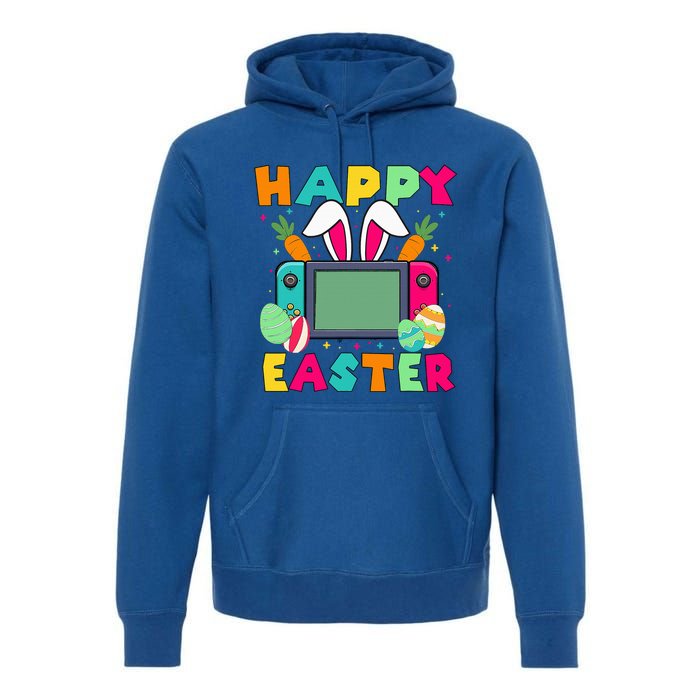 Happy Easter Video Game Bunny Gaming Premium Hoodie