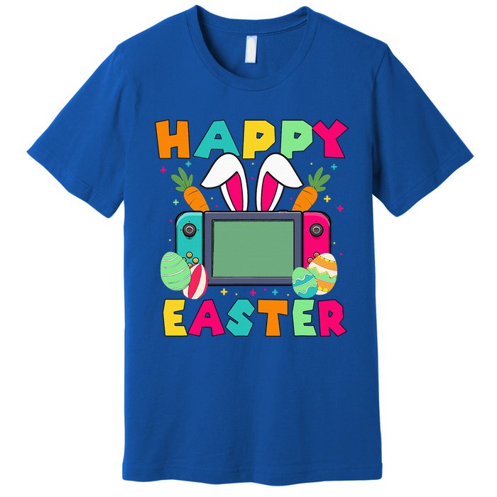 Happy Easter Video Game Bunny Gaming Premium T-Shirt