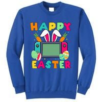 Happy Easter Video Game Bunny Gaming Tall Sweatshirt