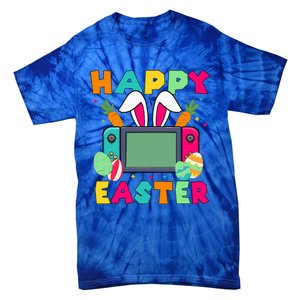 Happy Easter Video Game Bunny Gaming Tie-Dye T-Shirt