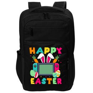 Happy Easter Video Game Bunny Gaming Controller Impact Tech Backpack