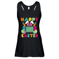 Happy Easter Video Game Bunny Gaming Controller Ladies Essential Flowy Tank