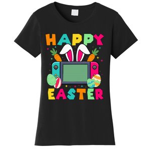 Happy Easter Video Game Bunny Gaming Controller Women's T-Shirt