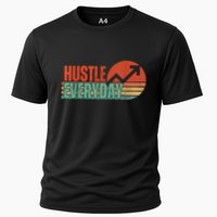 Hustle Everyday Work Hard Successful Entrepreneur Cooling Performance Crew T-Shirt