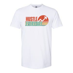 Hustle Everyday Work Hard Successful Entrepreneur Softstyle CVC T-Shirt