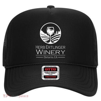 Herb Ertlinger Winery High Crown Mesh Back Trucker Hat