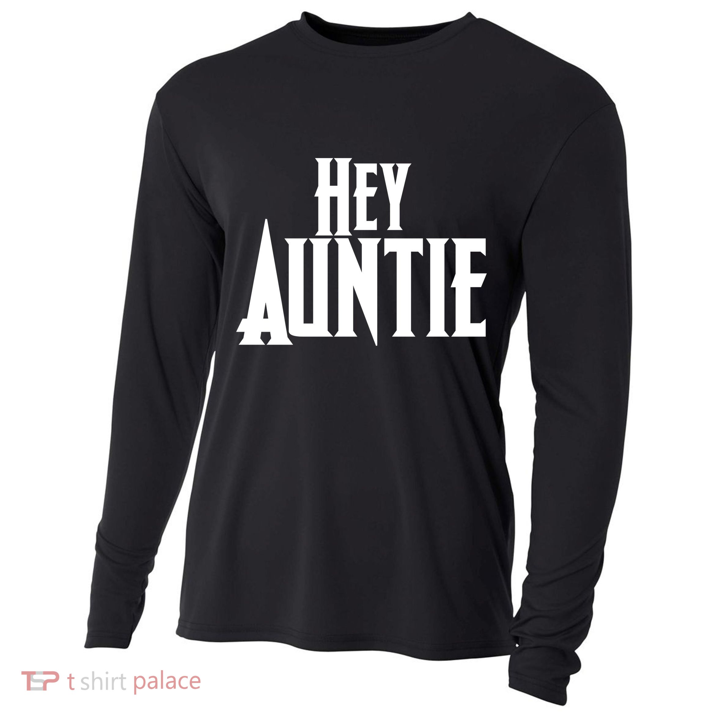 Hey Auntie  Cooling Performance Long Sleeve Crew
