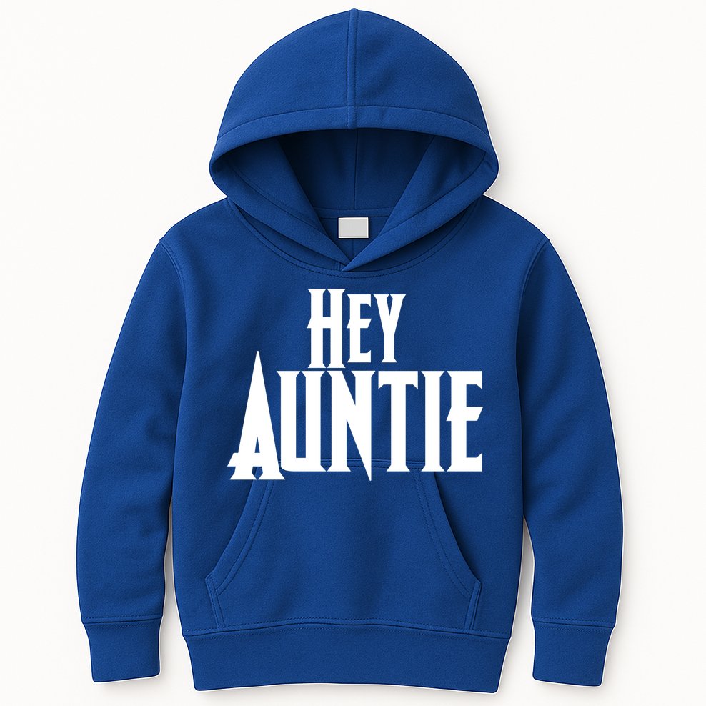 Hey Auntie  Kids Hoodie