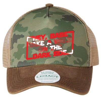 Hey Babe Take A Walk On The Dark Side Legacy Tie Dye Trucker Hat