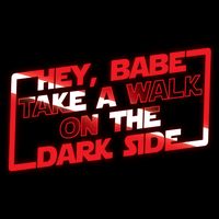 Hey Babe Take A Walk On The Dark Side Youth Performance Sprint T-Shirt