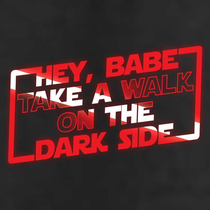 Hey Babe Take A Walk On The Dark Side Trucker Hat