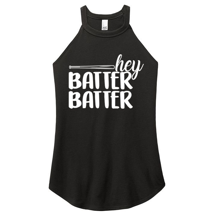 Hey Batter Batter Women's Perfect Tri Rocker Tank