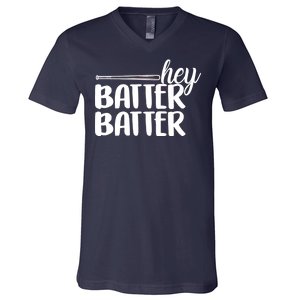 Hey Batter Batter V-Neck T-Shirt