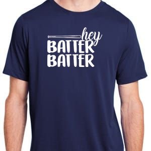 Hey Batter Batter Adult ChromaSoft Performance T-Shirt