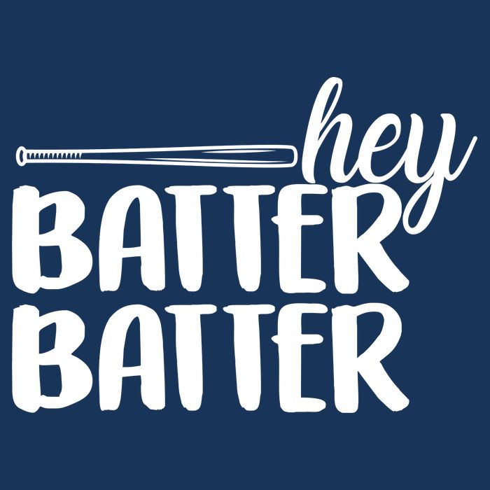 Hey Batter Batter Drawstring Bag
