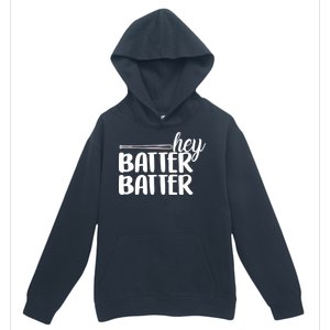 Hey Batter Batter Urban Pullover Hoodie