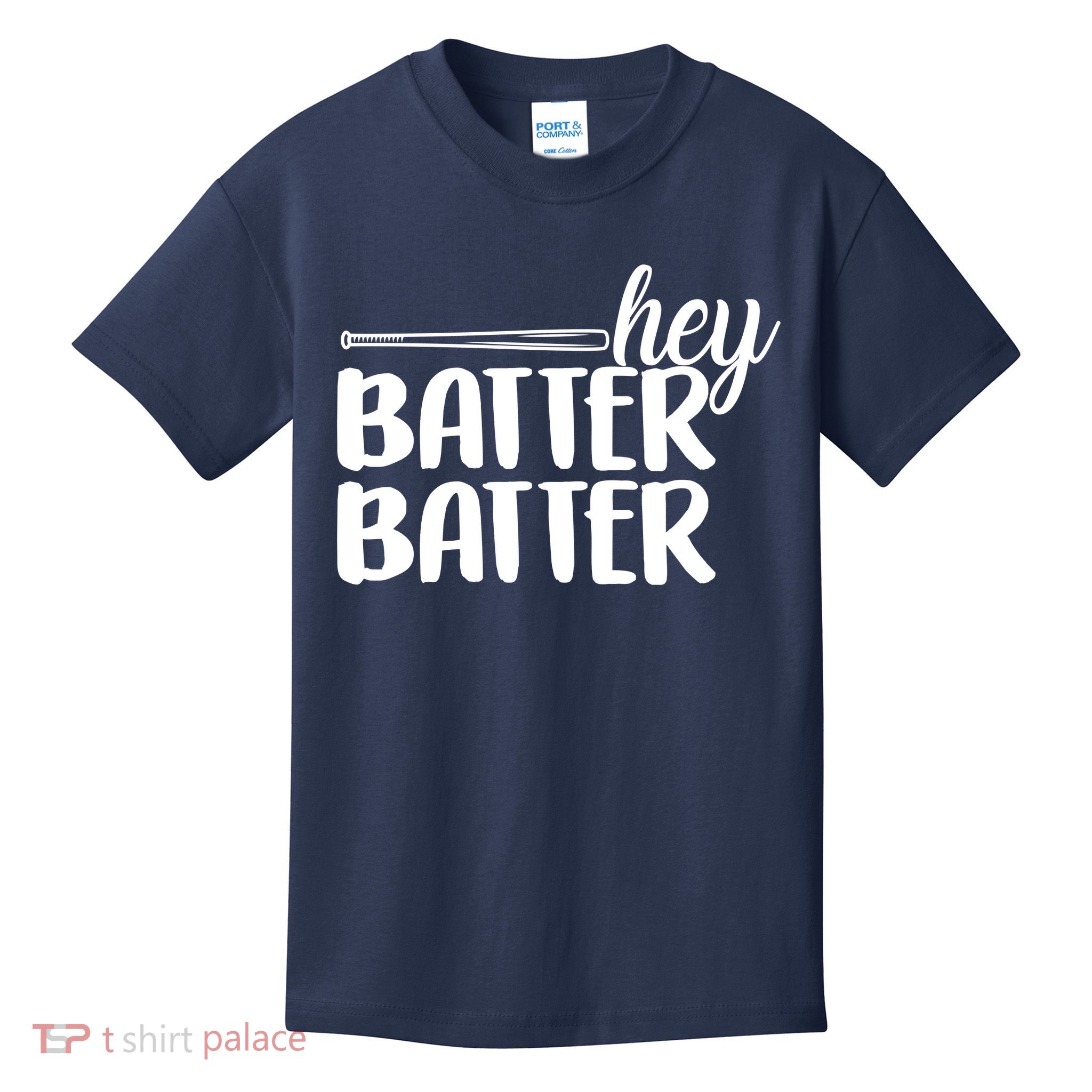 Hey Batter Batter Kids T-Shirt