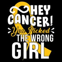 Hey Cancer You Picked The Wrong Girl Cooling Performance Crew T-Shirt