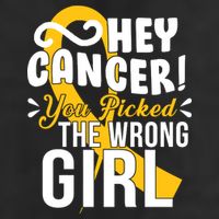 Hey Cancer You Picked The Wrong Girl 11oz C Handle Ceramic Mug