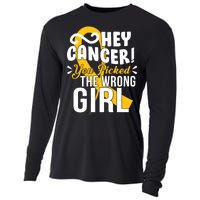 Hey Cancer You Picked The Wrong Girl Cooling Performance Long Sleeve Crew