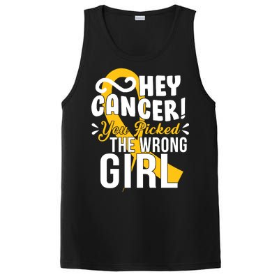 Hey Cancer You Picked The Wrong Girl PosiCharge Competitor Tank