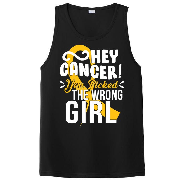 Hey Cancer You Picked The Wrong Girl PosiCharge Competitor Tank