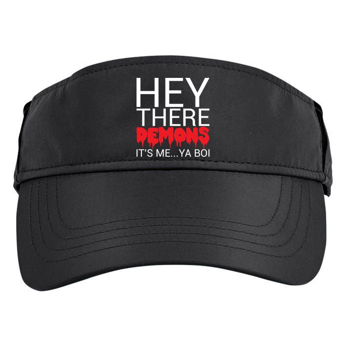 Hey There Demons It's Me Ya Bo! Adult Drive Performance Visor