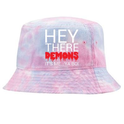 Hey There Demons It's Me Ya Bo! Tie-Dyed Bucket Hat