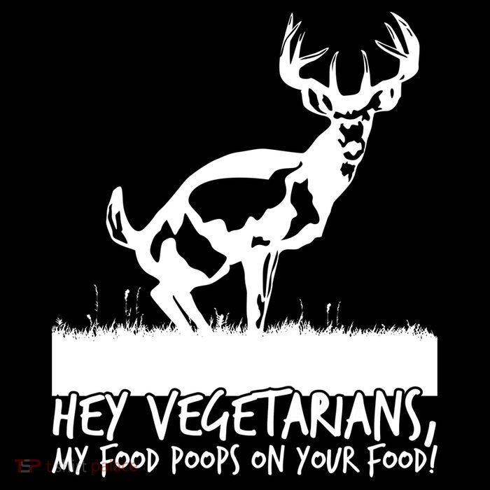 Hey Vegetarian My Food Poops On Your Food Baby Bodysuit