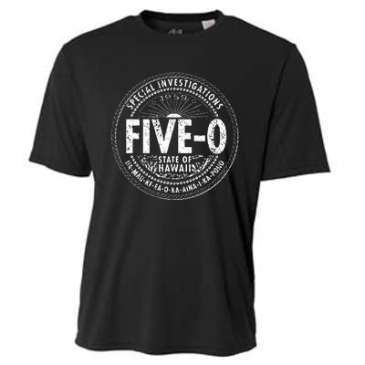 Hawaii Five 0 H50 Hawaii 50s Vintage 1959 Cooling Performance Crew T-Shirt