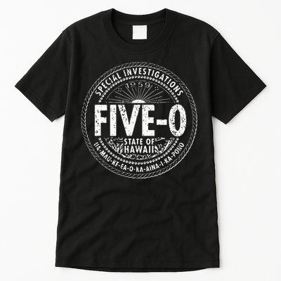 Hawaii Five 0 H50 Hawaii 50s Vintage 1959 Tall T-Shirt