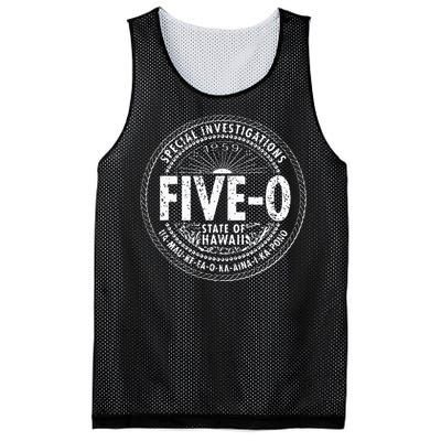 Hawaii Five 0 H50 Hawaii 50s Vintage 1959 Mesh Reversible Basketball Jersey Tank