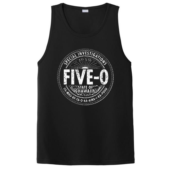 Hawaii Five 0 H50 Hawaii 50s Vintage 1959 PosiCharge Competitor Tank