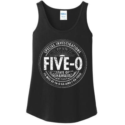 Hawaii Five 0 H50 Hawaii 50s Vintage 1959 Ladies Essential Tank