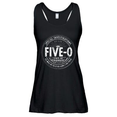 Hawaii Five 0 H50 Hawaii 50s Vintage 1959 Ladies Essential Flowy Tank