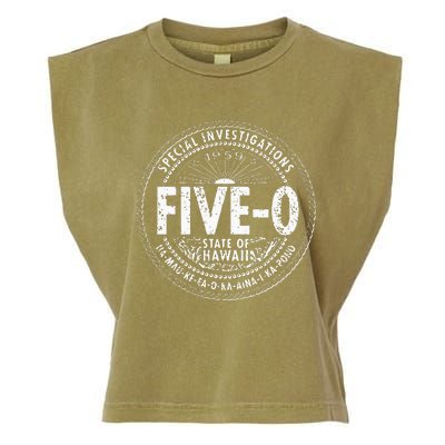 Hawaii Five 0 H50 Hawaii 50s Vintage 1959 Garment-Dyed Women's Muscle Tee