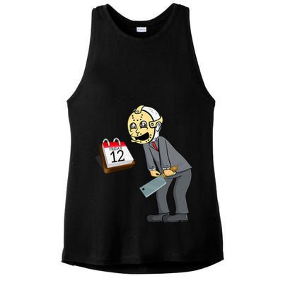 Hilarious Friday 12th Funny Horror Movie Parody Ladies PosiCharge Tri-Blend Wicking Tank