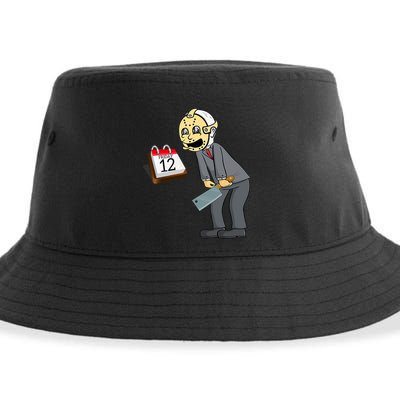 Hilarious Friday 12th Funny Horror Movie Parody Sustainable Bucket Hat