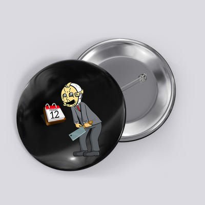 Hilarious Friday 12th Funny Horror Movie Parody Button