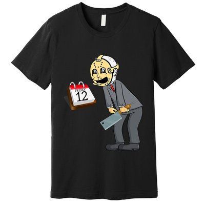 Hilarious Friday 12th Funny Horror Movie Parody Premium T-Shirt