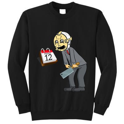 Hilarious Friday 12th Funny Horror Movie Parody Tall Sweatshirt