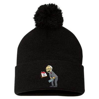 Hilarious Friday 12th Funny Horror Movie Parody Pom Pom 12in Knit Beanie