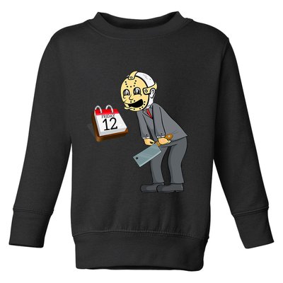 Hilarious Friday 12th Funny Horror Movie Parody Toddler Sweatshirt