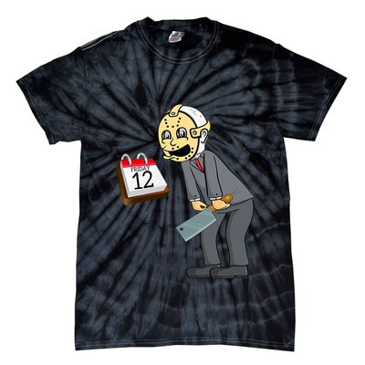 Hilarious Friday 12th Funny Horror Movie Parody Tie-Dye T-Shirt