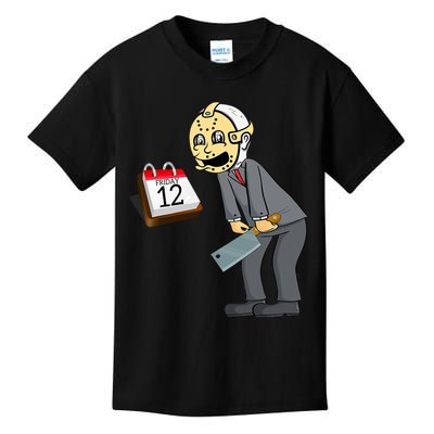 Hilarious Friday 12th Funny Horror Movie Parody Kids T-Shirt