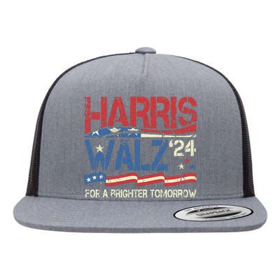 Harriswaltz Forward 2024 Kamalaharris Forward Flat Bill Trucker Hat