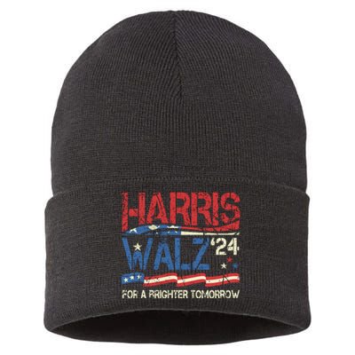 Harriswaltz Forward 2024 Kamalaharris Forward Sustainable Knit Beanie