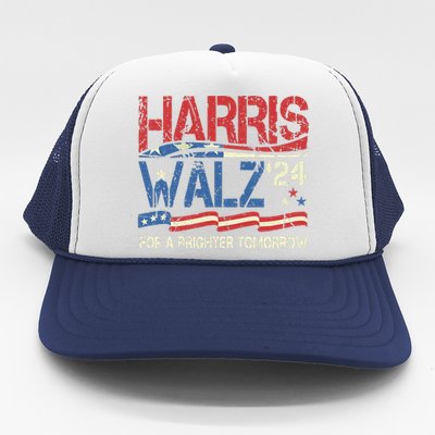 Harriswaltz Forward 2024 Kamalaharris Forward Trucker Hat