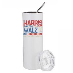 Harriswaltz Forward 2024 Kamalaharris Forward Stainless Steel Tumbler